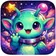 Colorful abstract avatar with geometric shapes and vibrant contrasting colors, suitable for a profile picture.